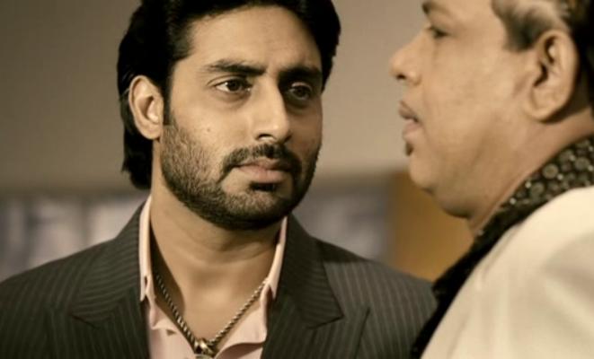 Abhishek Bachchan in the movie Sarkar Raj