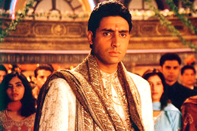 Abhishek Bachchan in the movie I am crazy about Prem