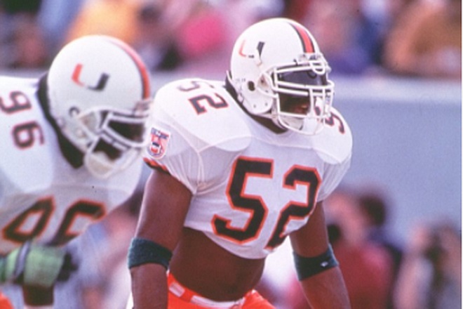 Ray Lewis in college team