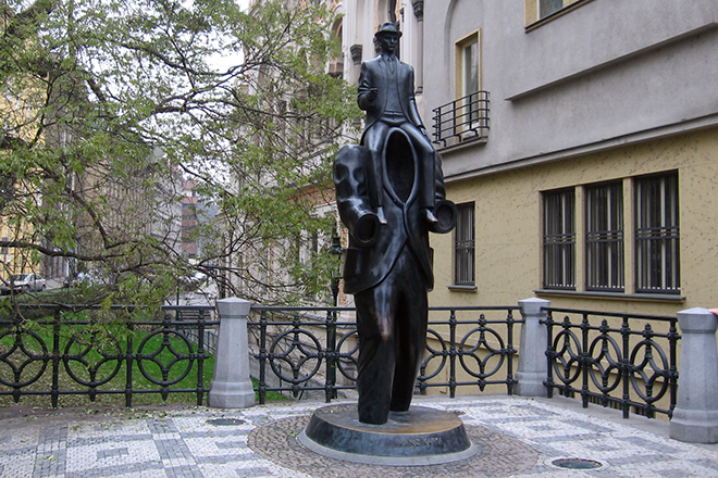Monument to Franz Kafka