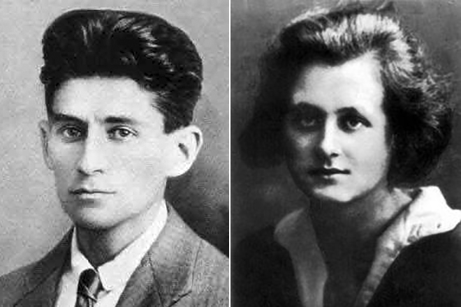 Franz Kafka and Milena Jesenská