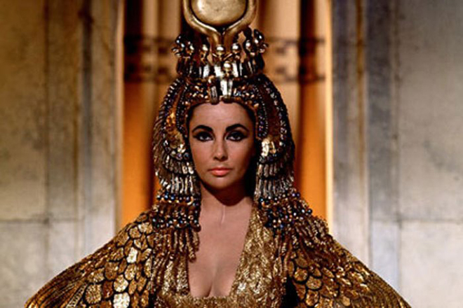 Elizabeth Taylor as Cleopatra