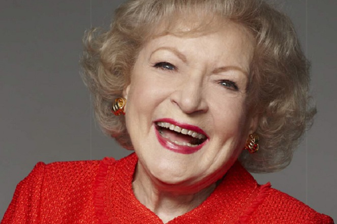 The actress Betty White