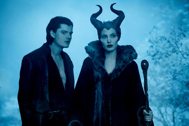 Sam Riley and Angelina Jolie (from the movie Maleficent)