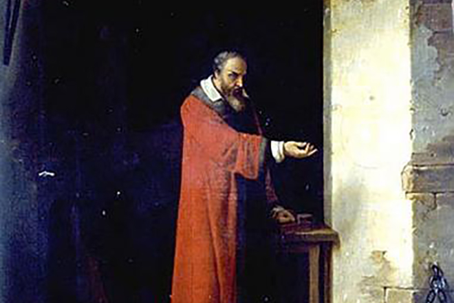 Galileo Galilei was an outcast