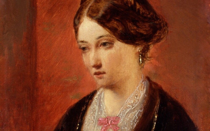 The portrait of young Florence Nightingale