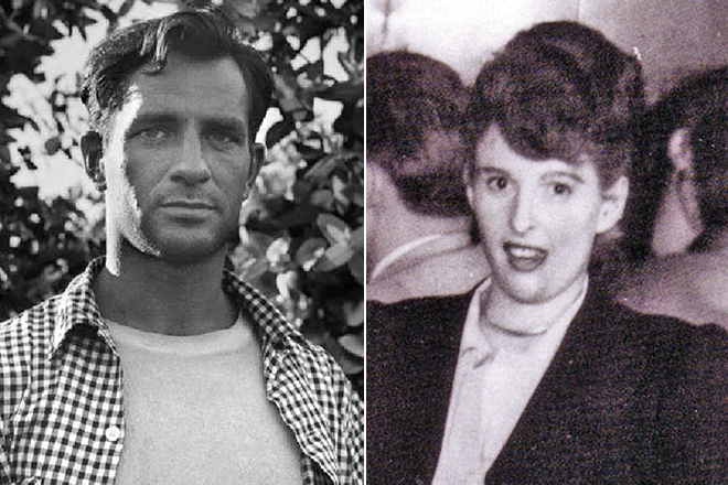 Jack Kerouac and his first wife, Edie Parker