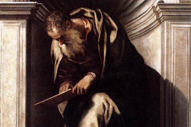 Aristotle. Paolo Veronese, oil on canvas