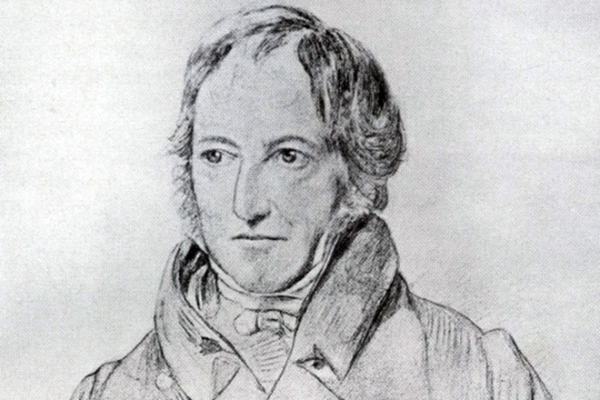 Georg Hegel as a young man