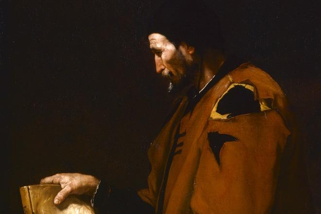 Aristotle. Jusepe de Ribera, oil on canvas