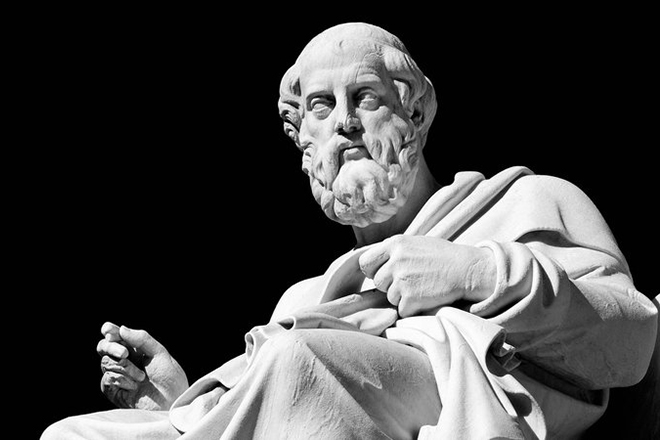 A monument to Plato