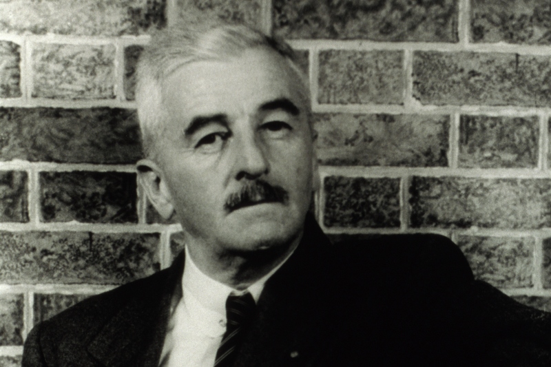 The writer William Faulkner