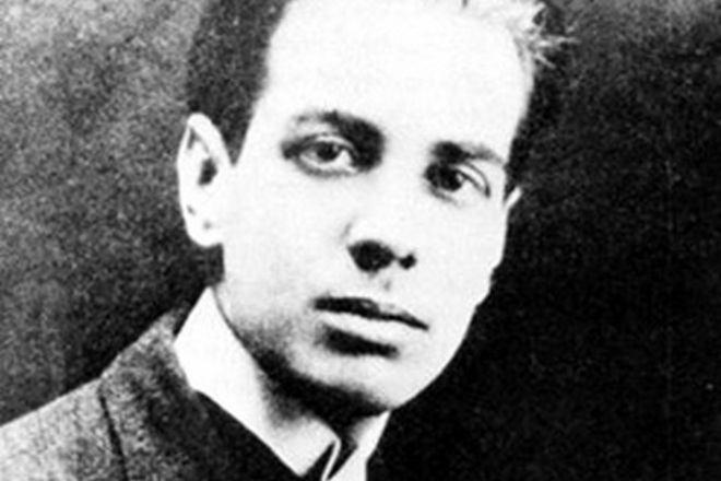 Jorge Luis Borges as a young man