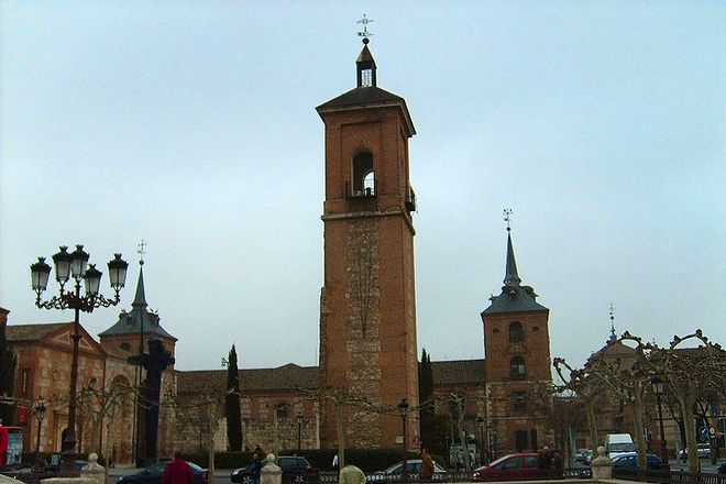 The church where Miguel de Cervantes was baptized