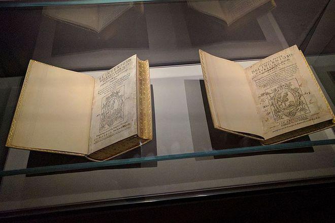 The first edition of two parts of Miguel de Cervantes’s Don Quixote