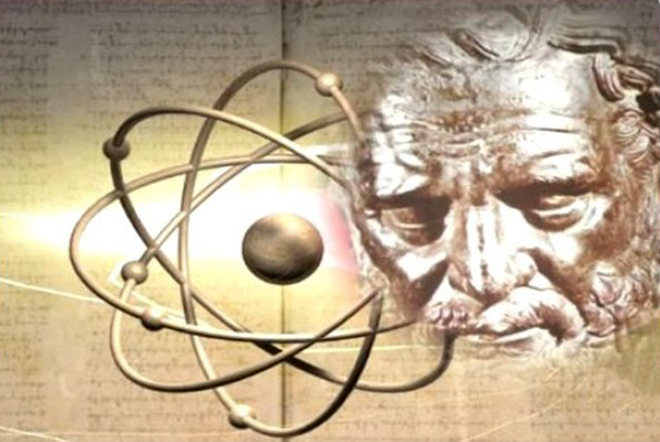 Democritus invented the theory of atoms