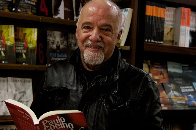 The writer Paulo Coelho