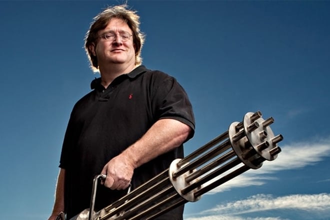 Gabe Newell created Half-Life