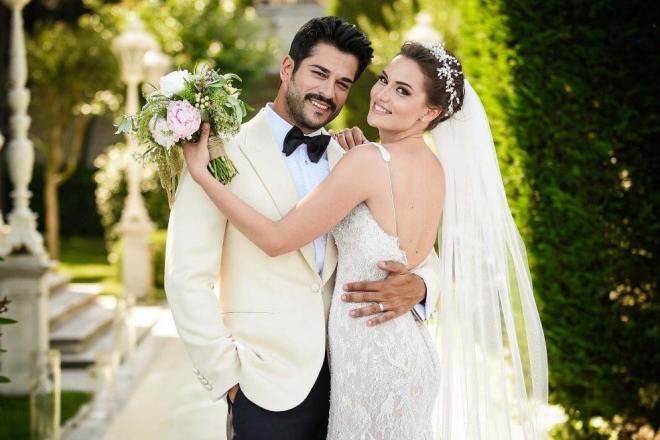 Wedding of Burak Özçivit and Fahriye Evcen