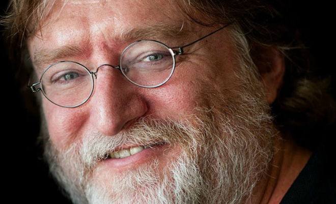 The founder of Valve Gabe Newell