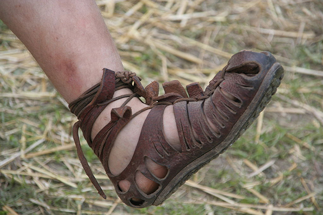 Caliga are shoes, from which Caligula received his nickname.