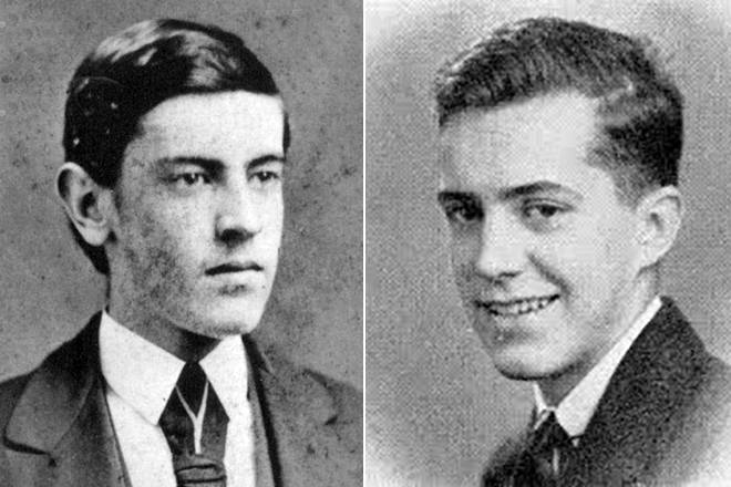Woodrow Wilson in his youth