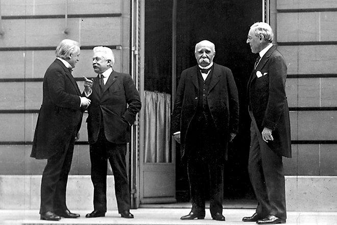 Woodrow Wilson in the Big Four