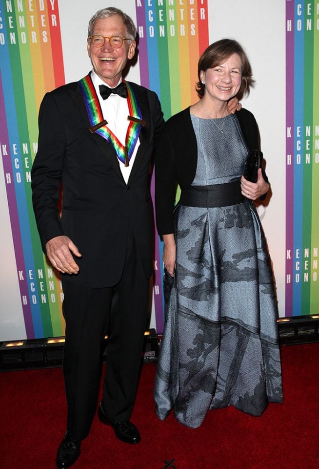 David Letterman with his wife Regina Lasko