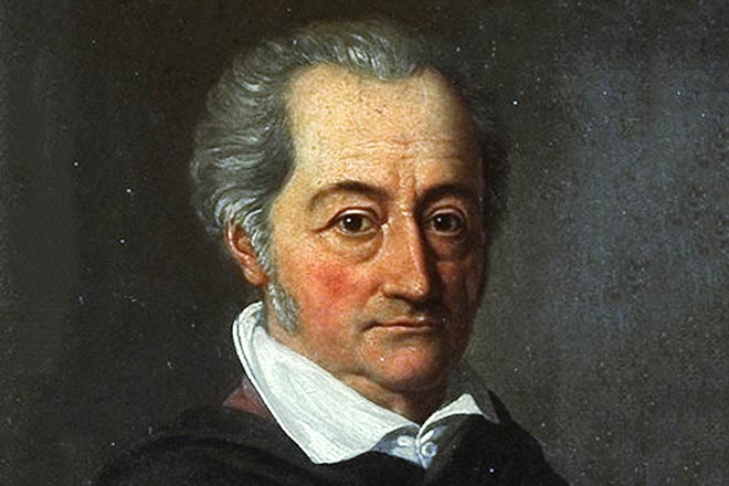 Portrait of Johann Wolfgang von Goethe