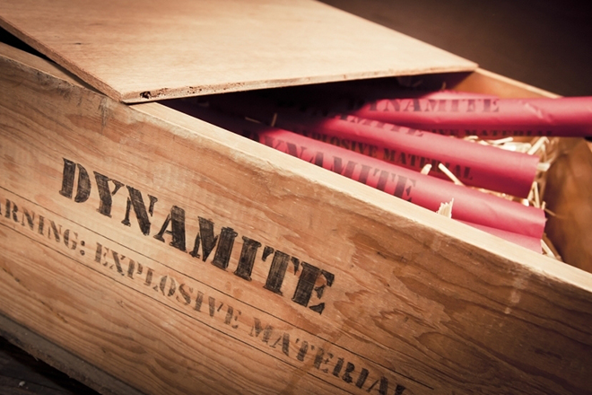 Alfred Nobel invented dynamite