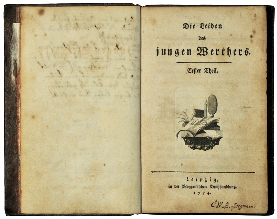Johann Goethe's novel The Sorrows of Young Werther