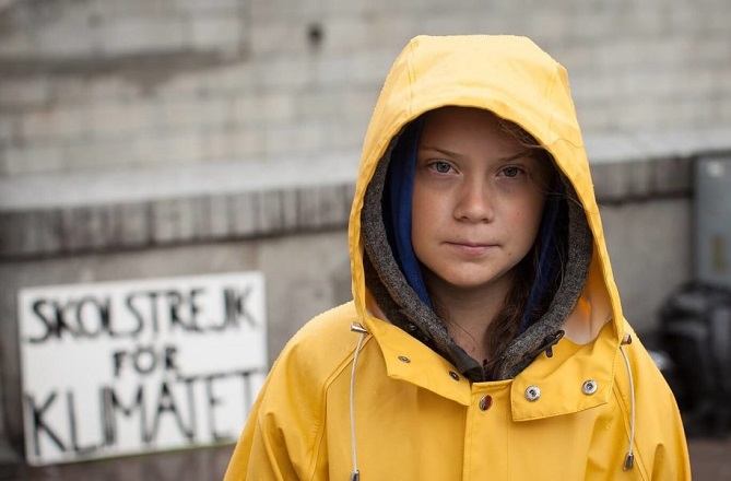 Greta Thunberg says meat Is stealing her future