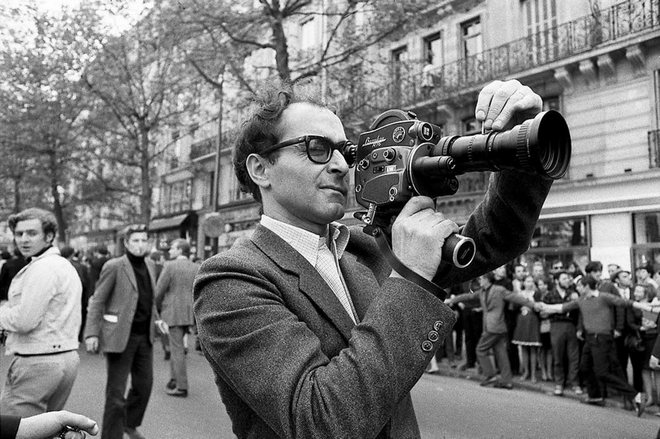 Director Jean-Luc Godard