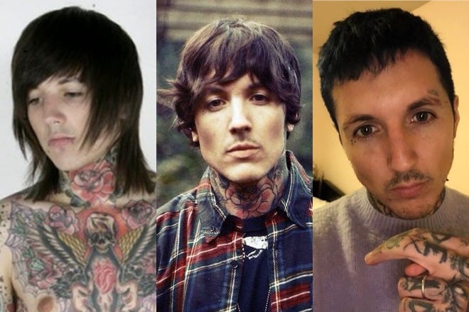 Oliver Sykes’s hairstyles