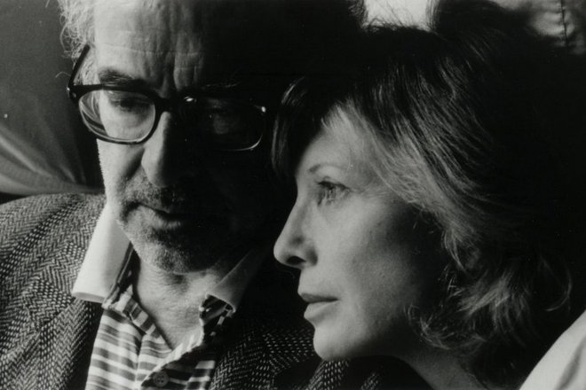 Jean-Luc Godard and Anne-Marie Miéville