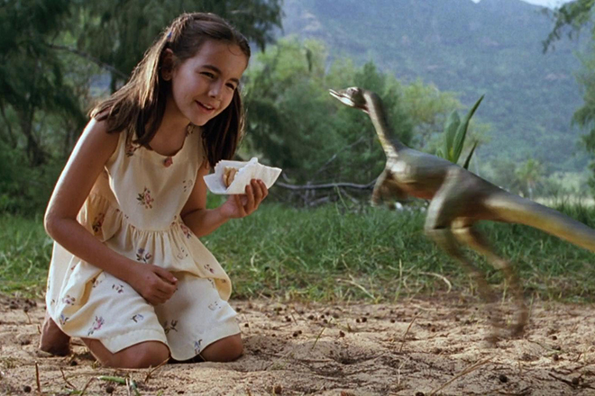 Camilla Belle in the movie The Lost World: Jurassic Park
