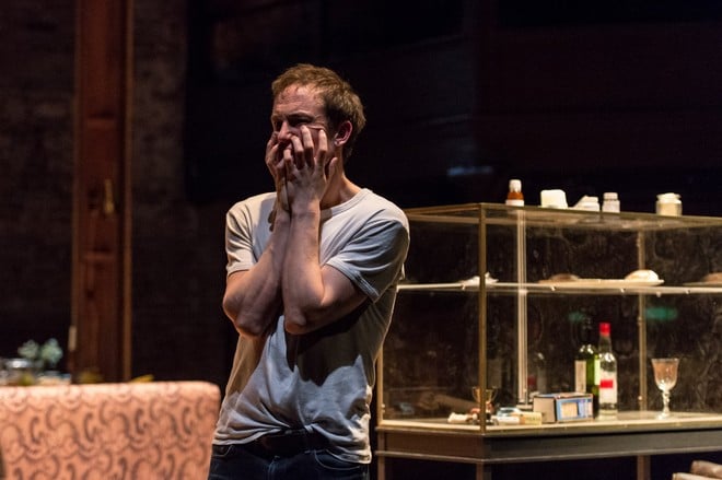Tobias Menzies in the theater