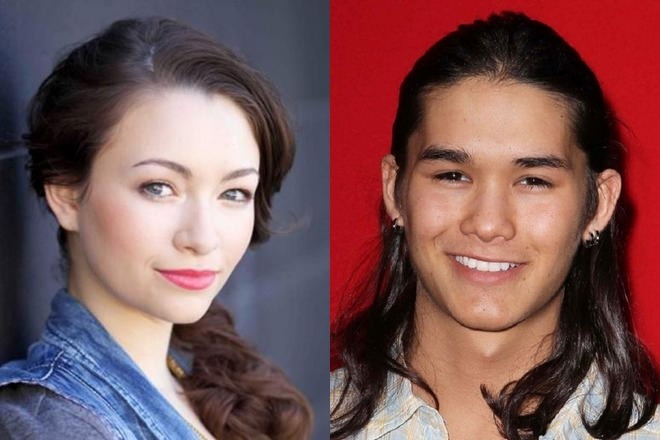 Jodelle Ferland and Nils Allen Stewart