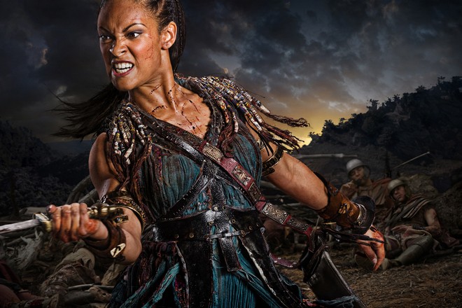 Cynthia Addai-Robinson in the series Spartacus: Vengeance