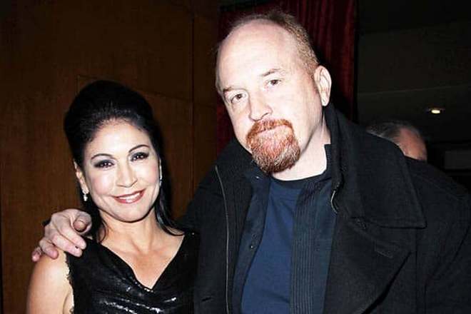 Louis C. K. and his ex-wife Alix Bailey