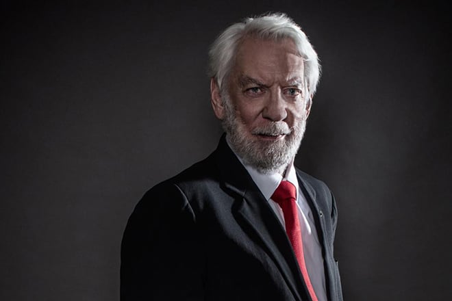 Donald Sutherland in 2017