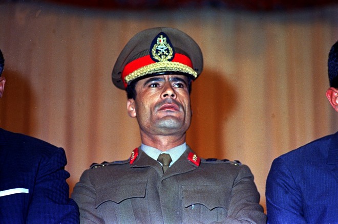 Officer Muammar Gaddafi