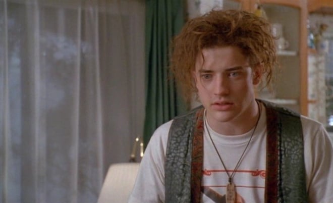 Brendan Fraser in the picture Encino Man