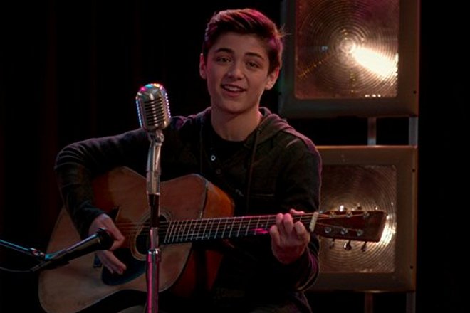 Asher Angel in the series Andi Mack