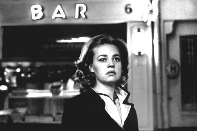 Jeanne Moreau in Elevator to the Gallows