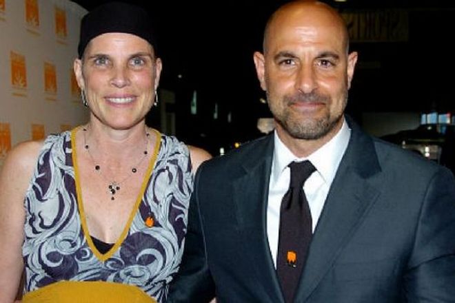 Stanley Tucci with his first wife Kate