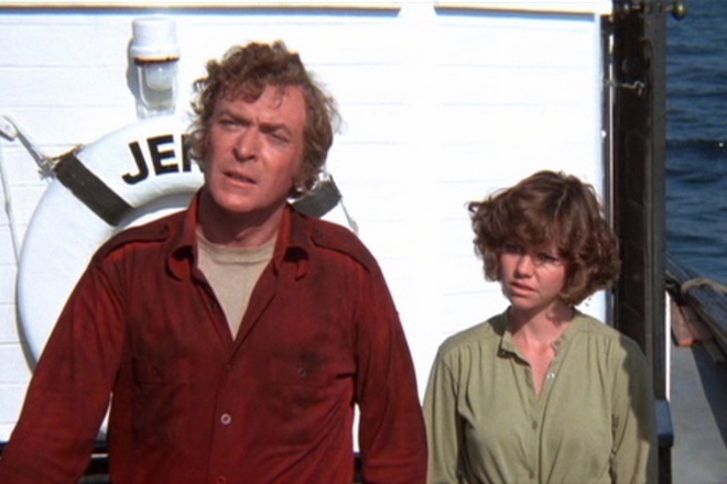 Sally Field and Michael Caine in Beyond the Poseidon Adventure
