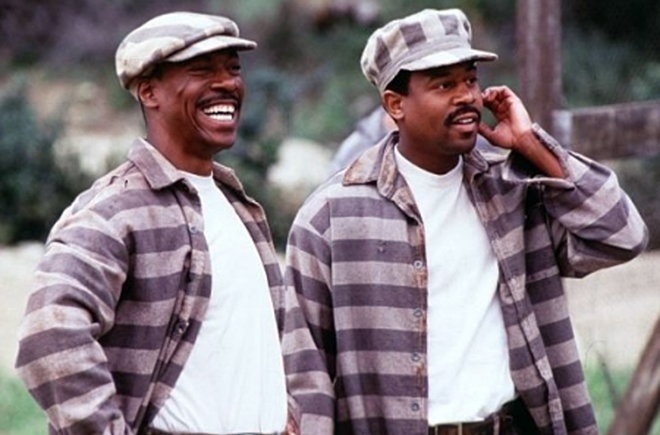 Martin Lawrence and Eddie Murphy in the movie Life