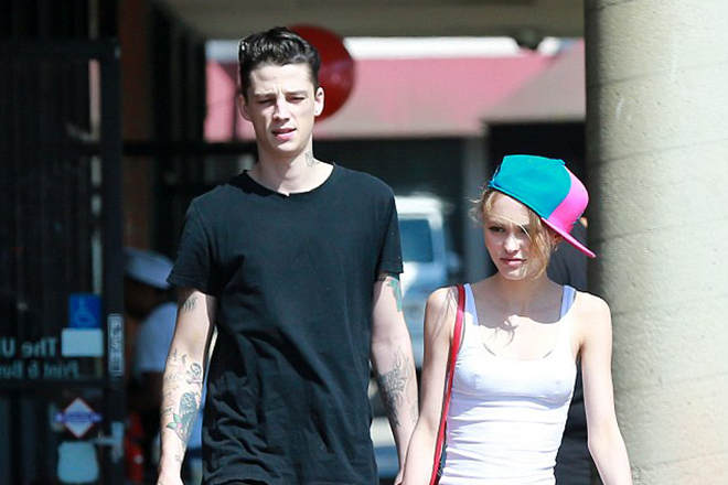 Lily-Rose Depp and Ash Stymest