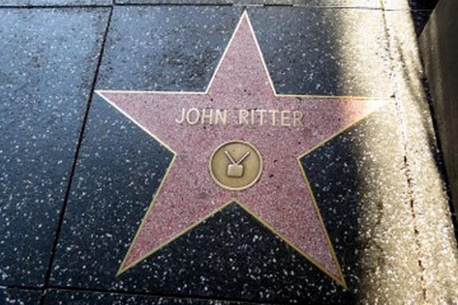 John Ritter’s star on the Hollywood Walk of Fame